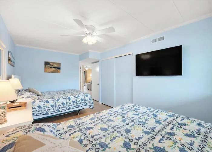 Relax In Charming 2 Bedroom Ocean Front Condo! Holiday home Ocean City